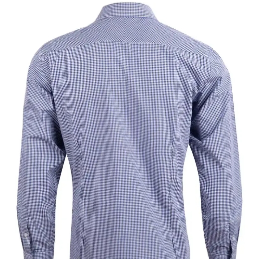 Picture of Winning Spirit, Mens Two Tone Gingham L/S Shirt